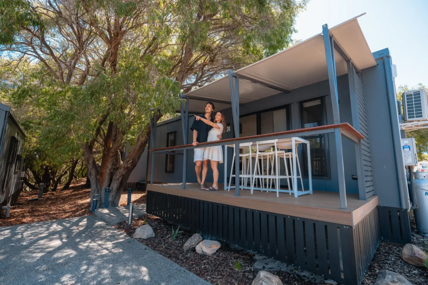 Yallingup Beach luxury cabins