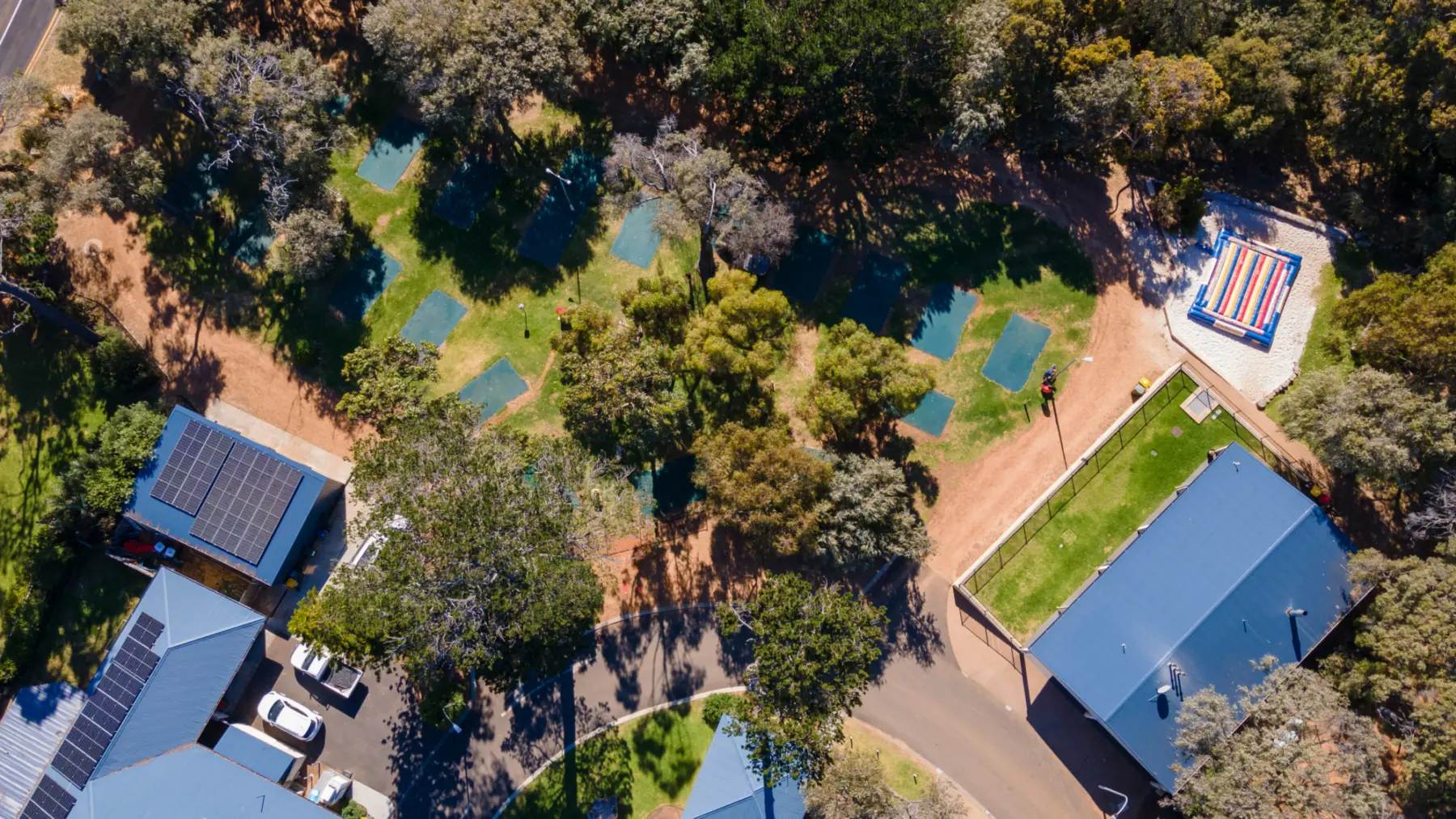 Yallingup Caves Aerial view